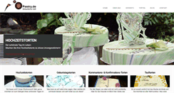 Desktop Screenshot of pastry.de